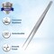 A2Z Scilab Splinter Tweezers, Stainless Steel 8L, Silver A2Z-ZR914 - alternate 2